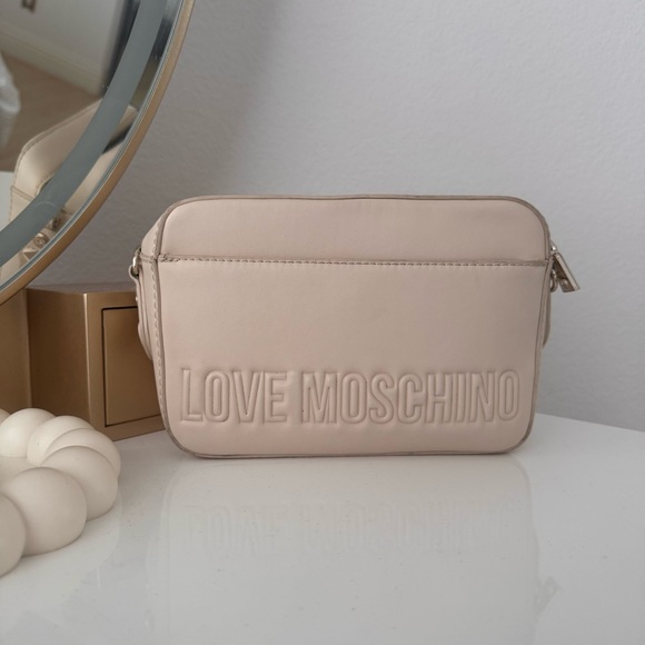 Love Moschino Beige Crossbody Bag - Picture 2 of 8